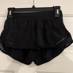 Girls Lululemon Running Shorts Size Small